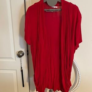 Maurices Red Cardigan